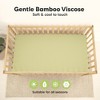 KeaBabies Isla Waterproof Crib Sheets for Boys, Girls, 2pk Baby Fitted Crib Sheet, Waterproof Crib Mattress Protector Sheets - 4 of 4