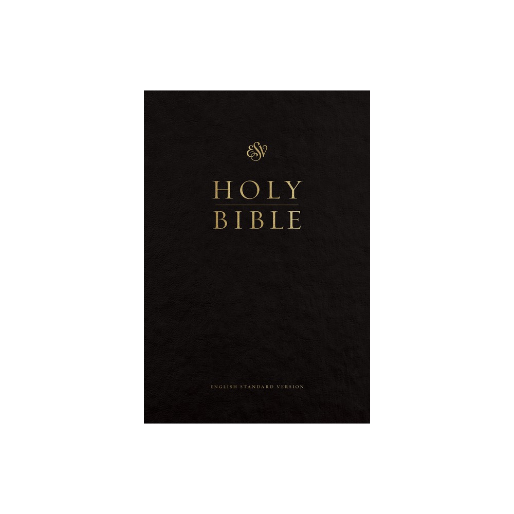 ESV Pew and Worship Bible, Large Print (Black) - (Hardcover)