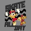 Boy's Disney Mickey Mouse Skate All Day Performance Tee - 2 of 4