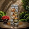 NAYSAYE Fountain Polyresin Potter Pitcher Design with Cascading Water for Garden Patio Indoor Outdoor, Multicolor, 17"*43"*52" - 2 of 4