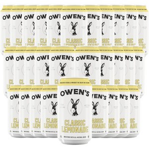 Owen’s Craft Mixers | Classic Lemonade | Handcrafted in the USA with Premium Ingredients | Vegan & Gluten-Free Soda Mocktail and Cocktail Mixer - 1 of 3