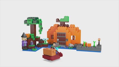 Lego Minecraft The Pumpkin Farm Building Toy Set 21248 : Target