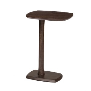 MH London Stirling 25" C Shape Solid Wood End Table - 1 of 4