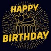 Women's Mickey & Friends Happy Birthday Cupcake T-Shirt - 2 of 4