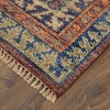 Fillmore Traditional Geometric Red/Green/Blue Area Rug - 3 of 4