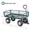 NAYSAYE Multi Purpose Hand Truck Dolly Heavy Duty Steel Mesh Cart with Cushioned Handle for Indoor and Outdoor Use, Green, 47.2"*17"*21" - 3 of 4