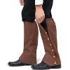 Skeleteen Faux Suede Boot Covers - Brown - 3 of 4
