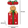 Home Accents Holiday 3.5-FT Yuletide Lane LED Golden Retriever in a Gift Box - 2 of 4