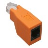 SANOXY Cables and Adapters; 2-PACK of Cat5e / Cat6 Male to Female Crossover Ethernet Network Adapter - 2 of 2