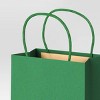 10ct Solid Red and Solid Green Junior Tote Christmas Gift Bags - Wondershop™ - 3 of 4