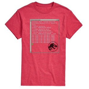 Men's - Jurassic Park - You Didnt Say The Magic Word Short Sleeve Graphic T-Shirt - 1 of 4