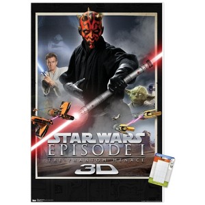 Trends International Star Wars: The Phantom Menace - 3D One Sheet Unframed Wall Poster Prints - 1 of 4