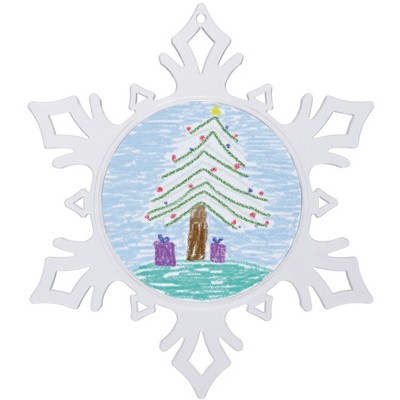 Snapins Design Your Own Snowflake Ornament, Pack of 24