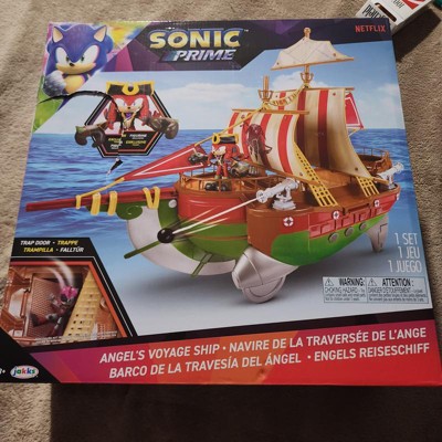  Sonic Prime 2.5 Action Figure Playset Pirate Ship : Toys &  Games