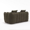 CAVINAS Soft Sofa Chair with High Resilience Foam Core, Square Recliner Sofa, Loveseat Sofa for Living Room - 3 of 4