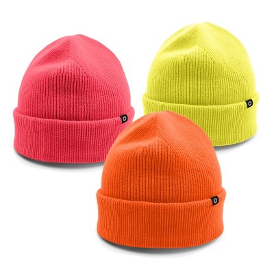 Dalix Beanie Soft Knit 3 Pack Stretch Skully Warm Winter Ski