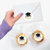 Big Dot of Happiness Class of 2026 Grad Party Envelope Seal Stickers, Round Circle Stickers to Seal Cards, Graduation Envelope Seals - 120 Count - 4 of 4