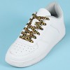 INSPIRE CHIC Sneakers Casual Leopard Print Pattern Fashion Flat Shoe Laces 2 Pairs - 2 of 4