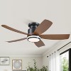 Kviflon 41 Inches Ceiling Fan with Light,App and Remote Control,5 Blades, Reversible DC Motor - 2 of 4