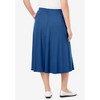 Woman Within Plus Size 7-Day Knit A-Line Skirt - 3 of 4