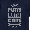 Men's - Instant Message - Plays with Cars Still Short Sleeve Graphic T-Shirt - 2 of 4