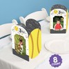 Big Dot of Happiness Fastpitch Softball Photo Holder Centerpieces, 4x6 Picture Display Box, Sports Table Decoration for Kids Birthday Decor, 8 Count - 2 of 4