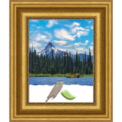 Amanti Art Parlor Gold Picture Frame Opening Size 11x14 in.