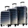 BEAFUP Set of 3  Hardshell Luggage Gradient Expandable Suitcase with Spinner Wheels and TSA Lock Lightweight 20" 24" 28", Gradient Black - 2 of 4