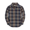 Hope & Henry Boys'  Convertible Double Weave Button Down Shirt, Infant - 4 of 4