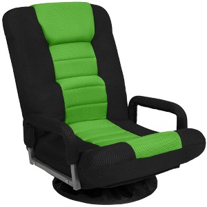 Best Choice Products 360-Degree Swivel Gaming Floor Chair w/ Armrest Handles, Foldable Adjustable Back - 1 of 4