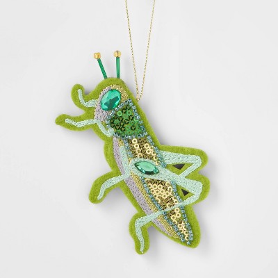 Felt Grasshopper Christmas Tree Ornament - Wondershop™