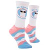 Cool Socks, Cute, Funny Sarcastic Word Sayings, Fun Novelty Gift Crew Socks - 3 of 4