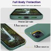 BONGEEK Compatible with iPhone 15 Plus Case, Silicone Shockproof Slim Thin Phone Case for iPhone 15 Plus (6.7 inch), (Pine Green) - 4 of 4
