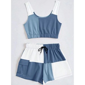 TIME HOLLOW Polka Dot Mesh Overlay Skirt - 1 of 3