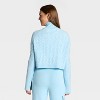 Women's Mock Neck Cable Knit Sweater - JoyLab™ - 2 of 3