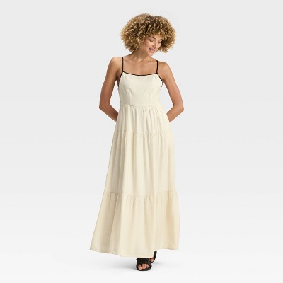 Women's Tiered Maxi A-Line Dress - A New Day™
