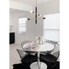 Mitzi Astrid 4 - Light Chandelier in  Aged Brass/Black - 3 of 4