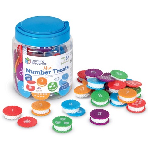 Mini Stickers- Numbers - Math - Learning Center - The Craft Shop, Inc.