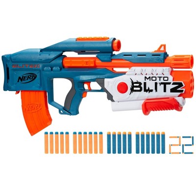 Nerf Zombie Strike Hammershot Blaster with 5 Nerf Zombie Strike Darts 