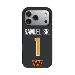 NFL Washington Commanders Players Game Tactic Bump Cell Phone Case for Apple iPhone 17 Series - 1 of 4