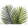 Monarch Specialties Artificial Plant 28 inch Tall Palm Tree Indoor Faux Fake Floor Greenery Potted Real Touch Decorative Green Leaves White Pot - 4 of 4