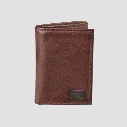 Leather Craft Fashion Men's Tri-fold Wallet Sewing Pattern Kraft Paper  Template