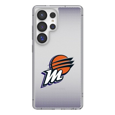 Keyscaper WNBA Linen Clear Cell Phone Case for Galaxy S23