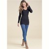 VENUS Womens Long Sleeve Long And Lean Tee - 2 of 4