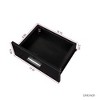 Kumasinova Modern Hairdressing Dresser, Storage Cabinet with Drawers, Holes for Hair Dryer, Bedroom Dresser, Hair Desk with Multi-layer Storage Space - 3 of 4