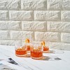 Khen's Shatterproof Clear Acrylic Whiskey Glasses, Luxurious & Stylish, Unique Home Bar Addition - 4 pk - 4 of 4