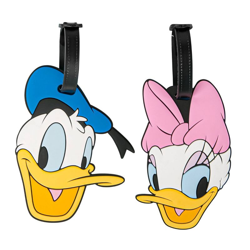 Disney Daisy and Donald Rubber Luggage Tag Set, 2 of 6