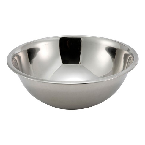 Winco Mixing Bowl, Economy, Stainless Steel, 16 Quart