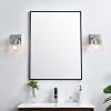 Elegant Lighting Merrick 1 light Chrome and Clear Bath Sconce - 3 of 4