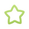 Unique Bargains Biscuit Cutter Large Star Trio Cookie Cutter Hand Washable Stainless Steel Plastic 3.9"x4.1"1.6" 1Pcs - 4 of 4